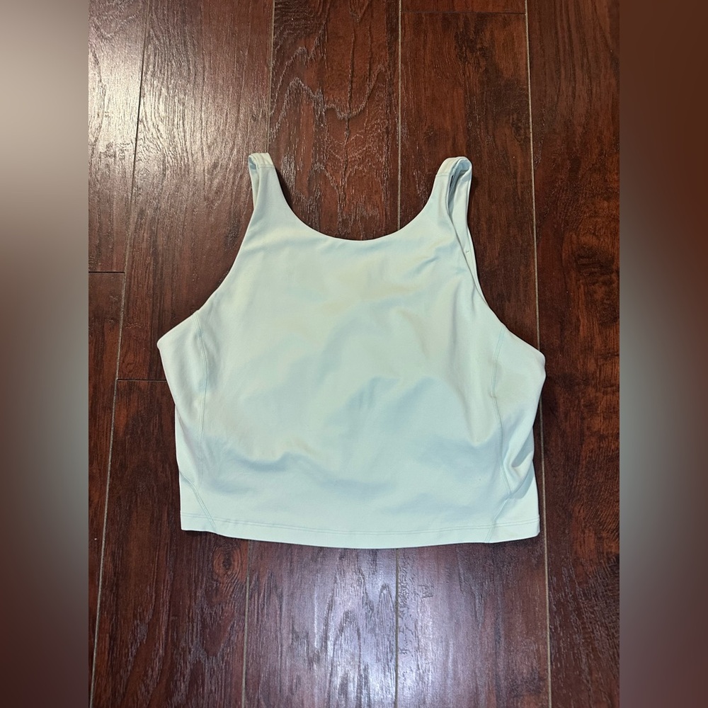 Lululemon Align Size 14 High-Neck Tank Top Delicate Mint